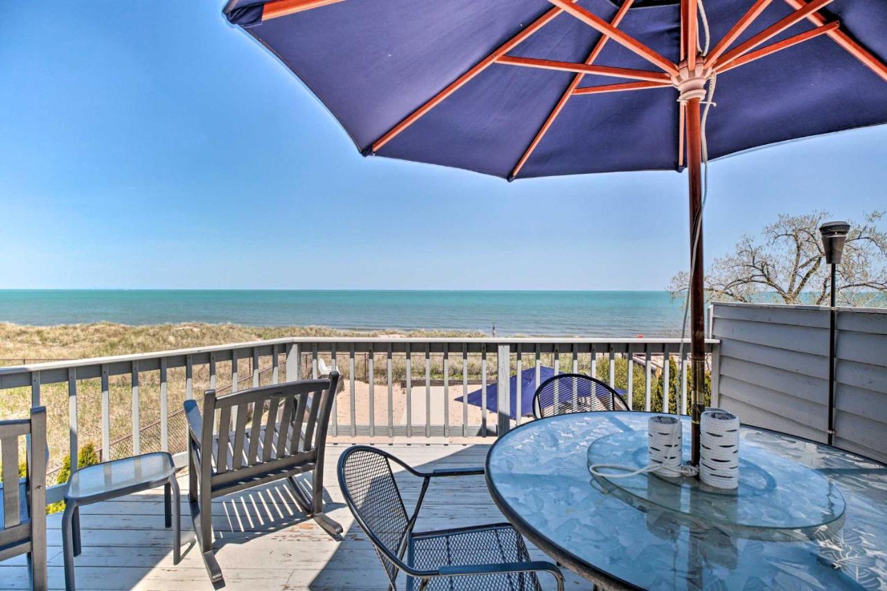 Lakefront Family Retreat With Grill Steps To Beach! Gary Luaran gambar